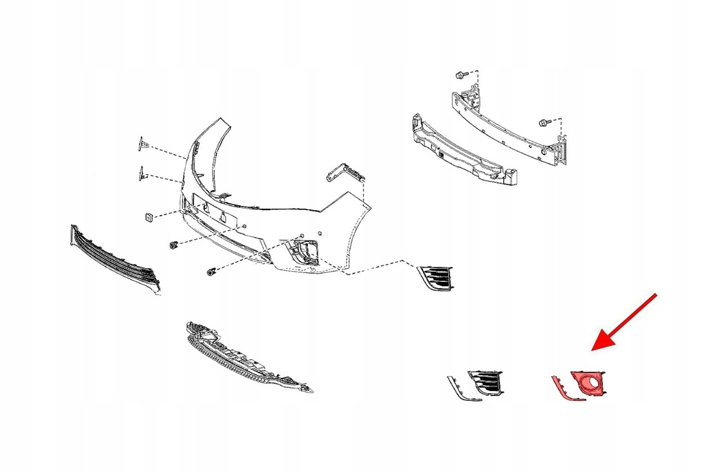 фото №6, Решётка противотуманной фары левая 8148202390 toyota corolla e16