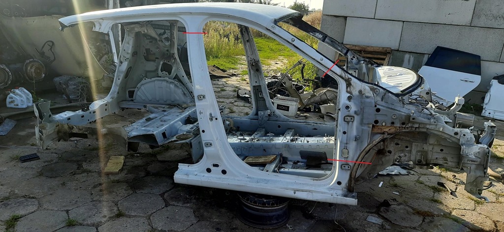 фото №1, Лонжерон четверть правый renault scenic iii dv369