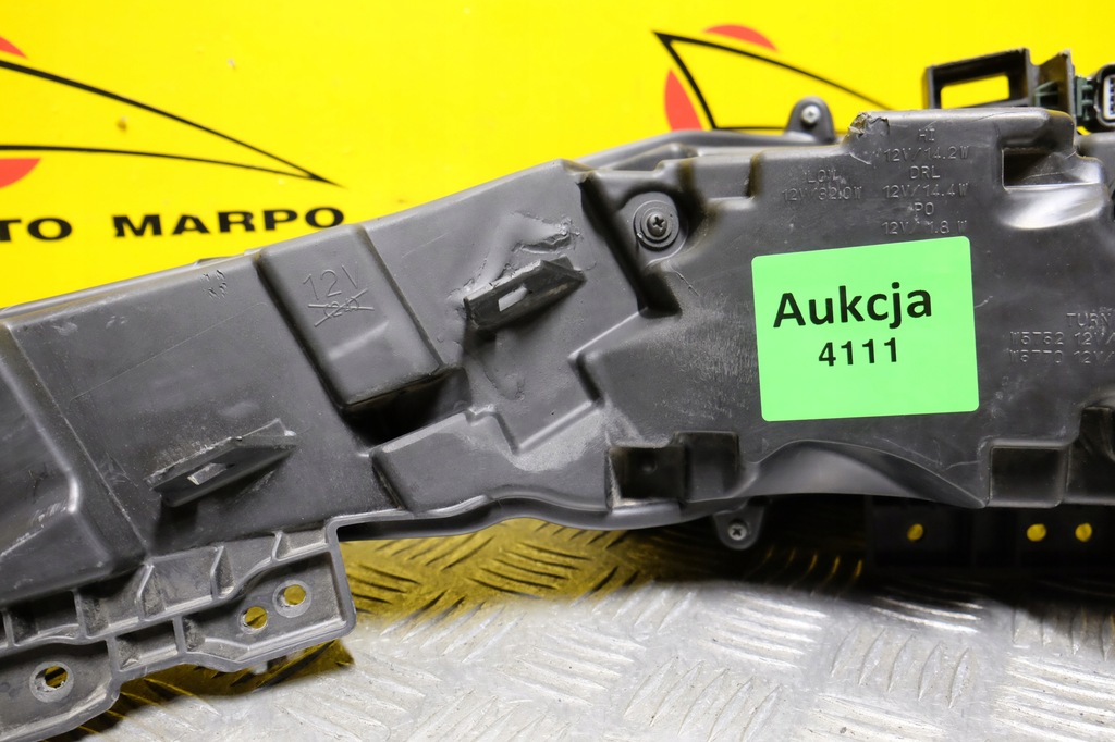 фото №10, Nissan ariya 2022- фара лампа перед противотуманная фара нижняя full led drl левая