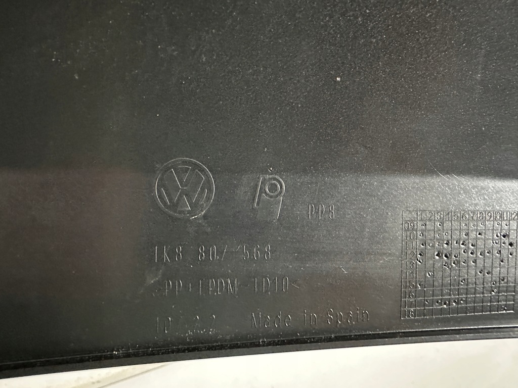 фото №3, Новый задний спойлер бампера vw scirocco r r-line