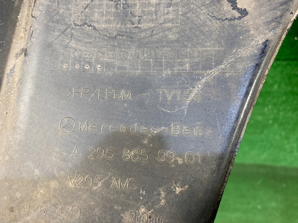 фото №11, Mercedes eqe amg 295 a295 w295 бампер задняя спойлер диффузор a2958859901