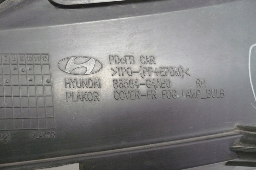 фото №12, Hyundai i30 iii 17- решётка бампера правая оригинал