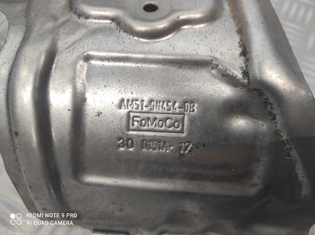 фото №3, Защита тепловая фильтра dpf ford focus mk3