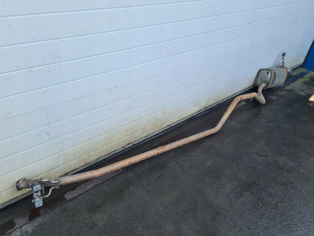 Peugeot 508 1.6 ehdi труба выхлопная гаситель 9681229480 Оригинал