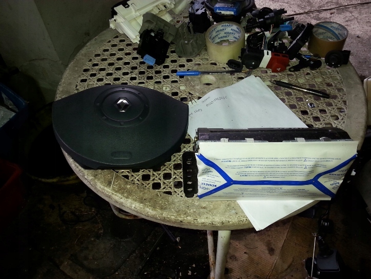 фото №1, Scenic ii - подушка водій пасажир подушка безпеки