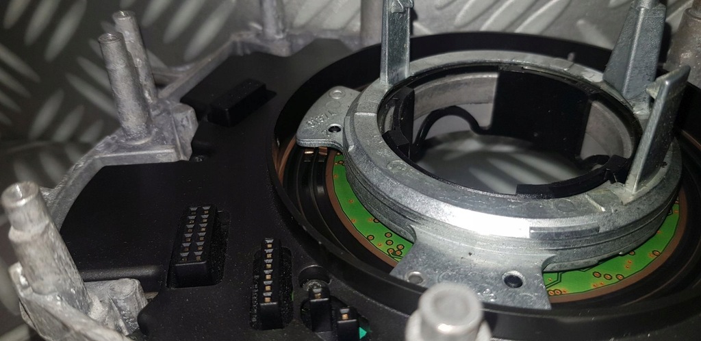 фото №6, Bmw e60 e61 e63 датчик kąta поворота модуль щетки active руль 4126324