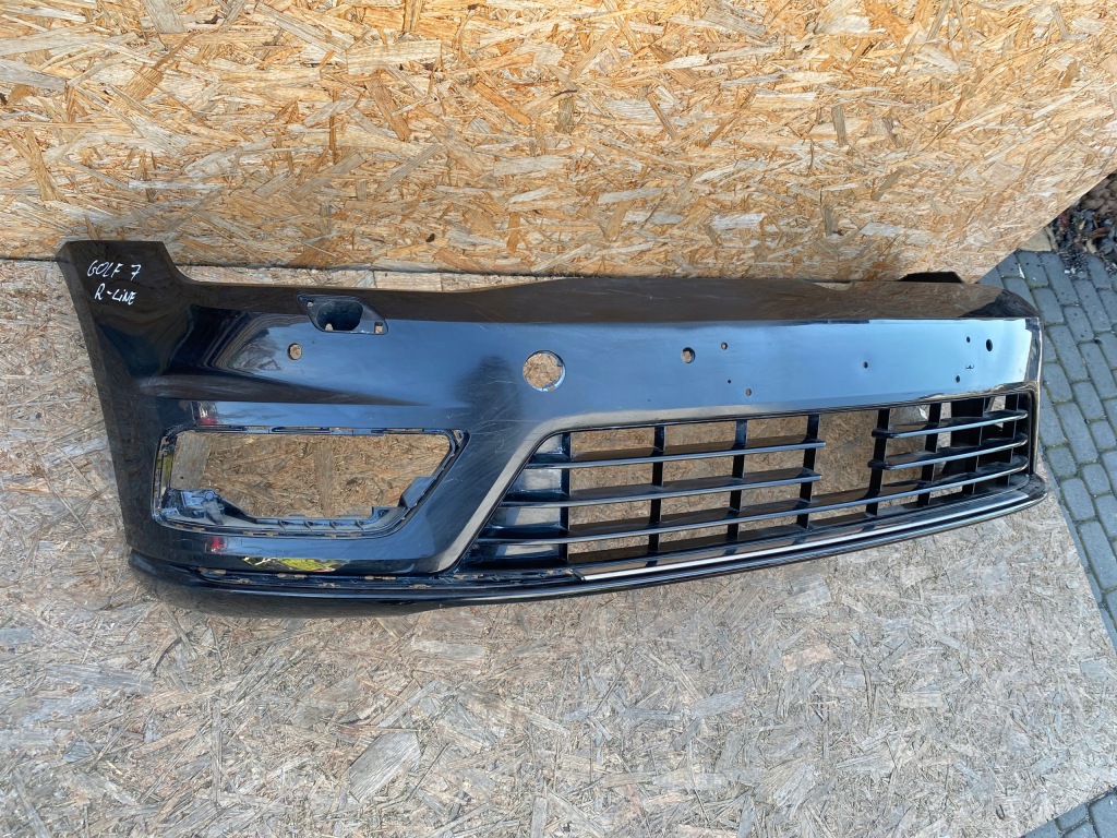 фото №4, Vw golf vii r-line бампер передний оригинальный
