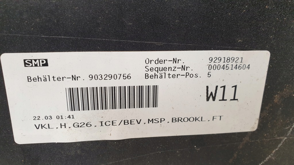 фото №10, Bmw 4 g26 m-pakiet бампер задняя задний