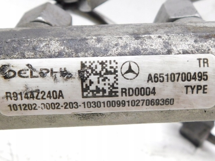 фото №13, Молдинг впрыскная клапан топлива mercedes w176 w246 c117 x156 2.2 cdi om651