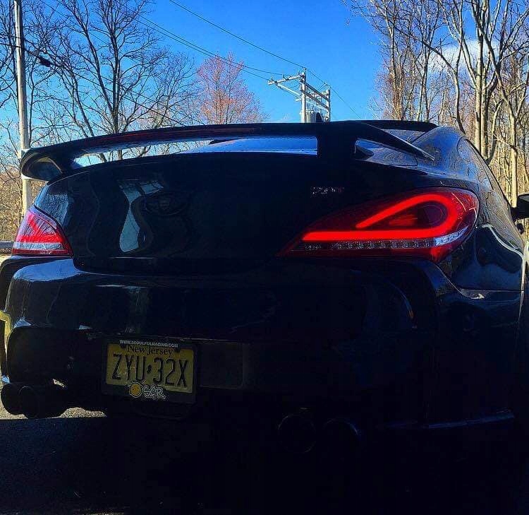 фото №2, Genesis coupe лампа фара задний задняя тюнинг led