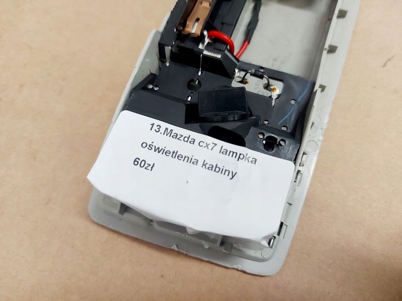 фото №3, Mazda cx-7 cx7 лампа освещение кабины