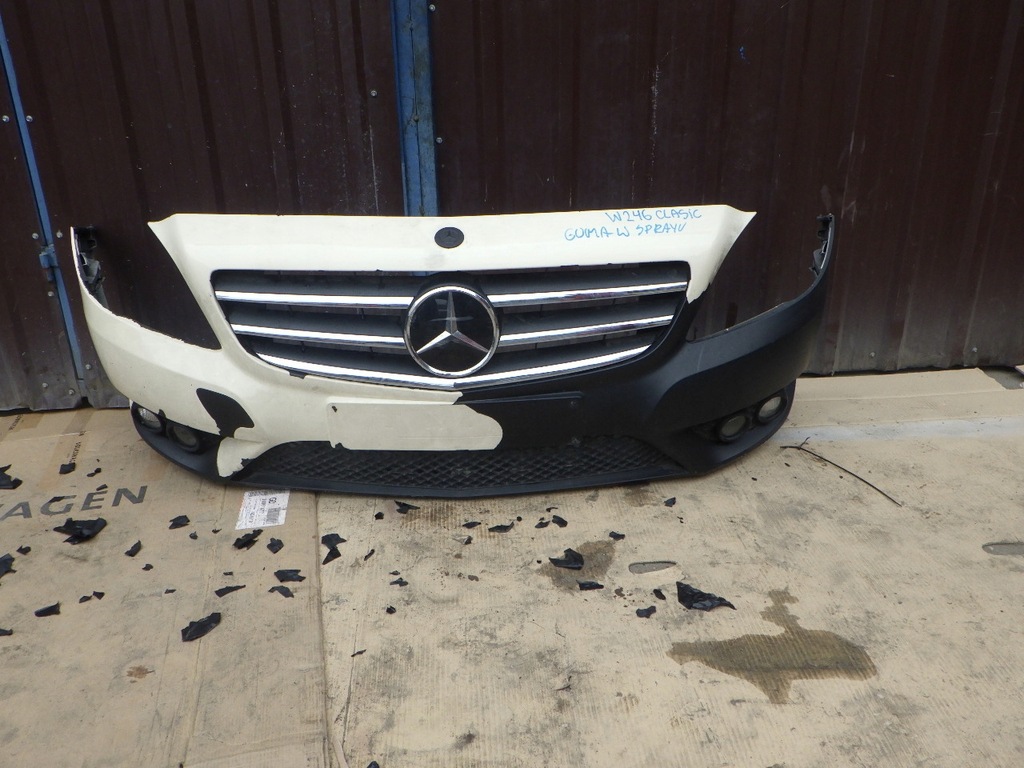 фото №1, Mercedes b-klasa w246 бампер перед комплект