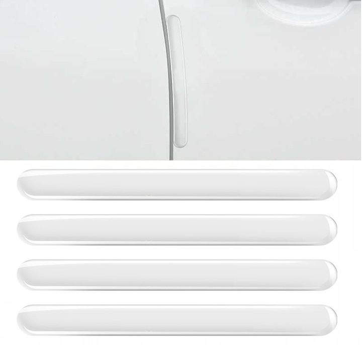 Наклейки захисне захисні на автомобіль під  ручка + відбійники двері Недорого