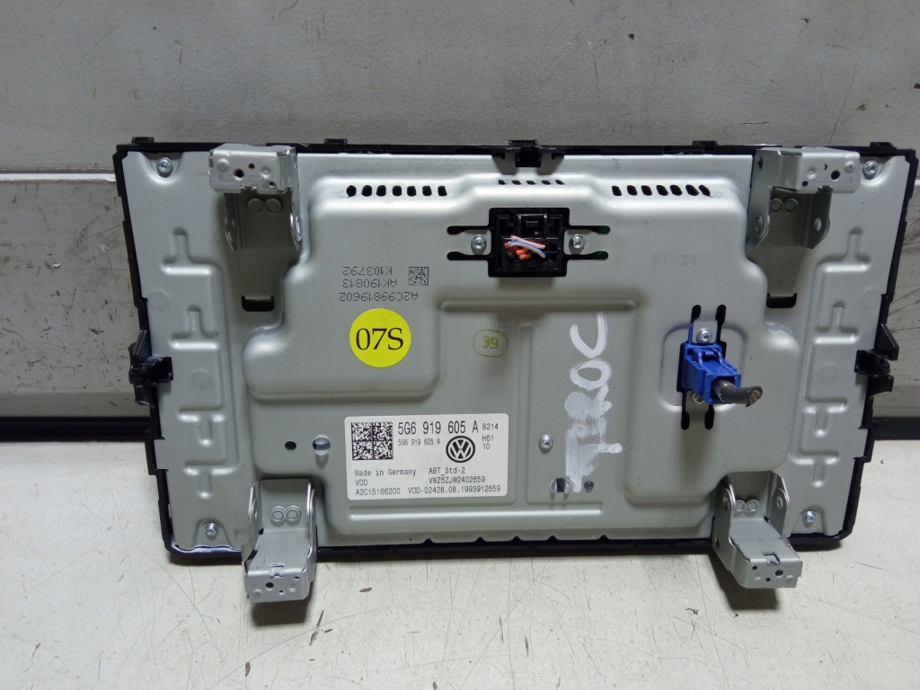 фото №4, Vw t-roc екран дисплей навігації 5g6919605a