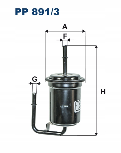 фото №14, Фільтр пального filtron pp891/3 wk614/45 mazda mx5
