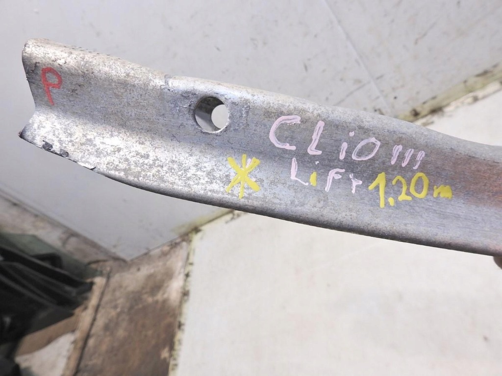 фото №2, Балка бампера перед renault clio iii lift 8200834849