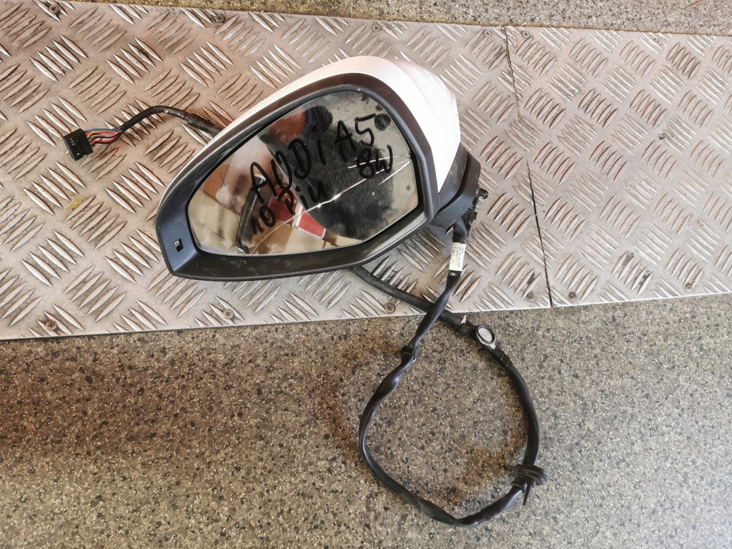 фото №1, Дзеркало лівий перед audi a5 8w f5 10 pin eu