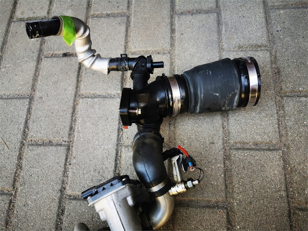 фото №5, Renault koleos ii 2.0 dci радиатор выхлопных газов egr дроссельная заслонка