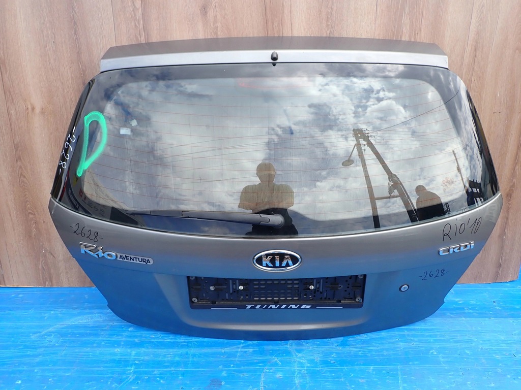 фото №10, Kia rio ii 05- крышка багажника задняя багажника