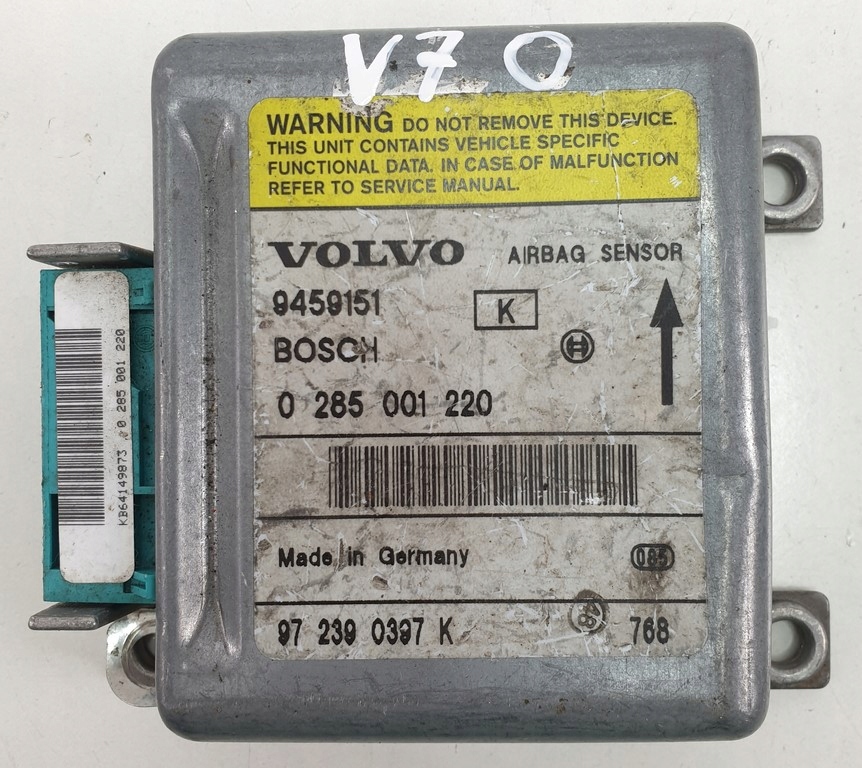 фото №1, Датчик air bag подушка безопасности volvo v70 i s70 c70 9459151