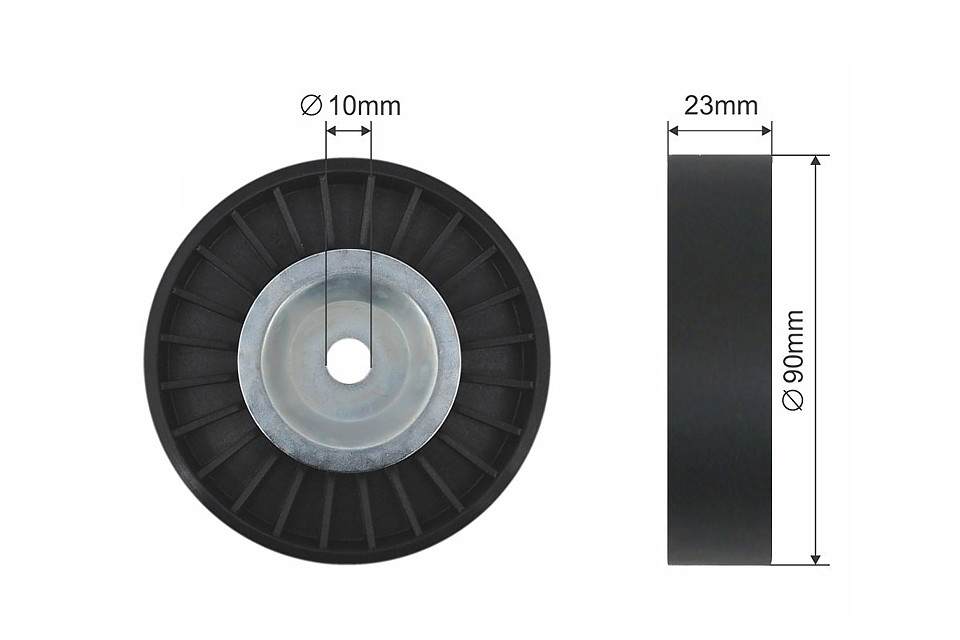 фото №1, Nty rnk-su-012 ролик натяжителя, ремень клиновой многоручьевой