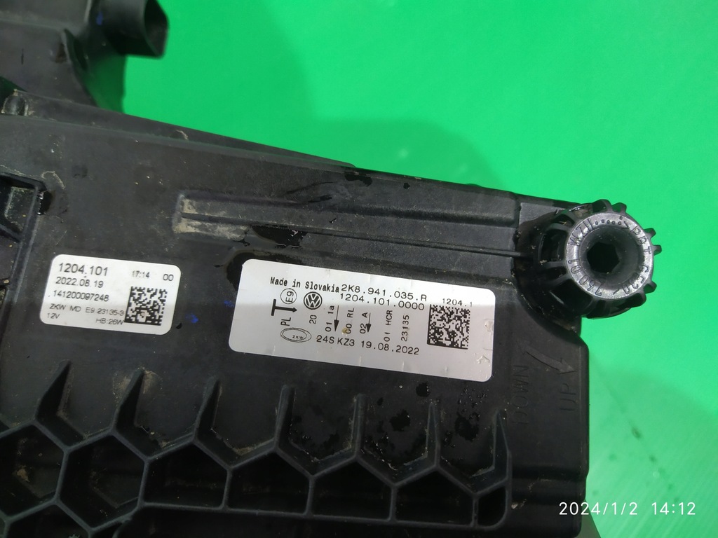 фото №8, Лампа левая перед full led vw caddy 4 iv 2k8941035