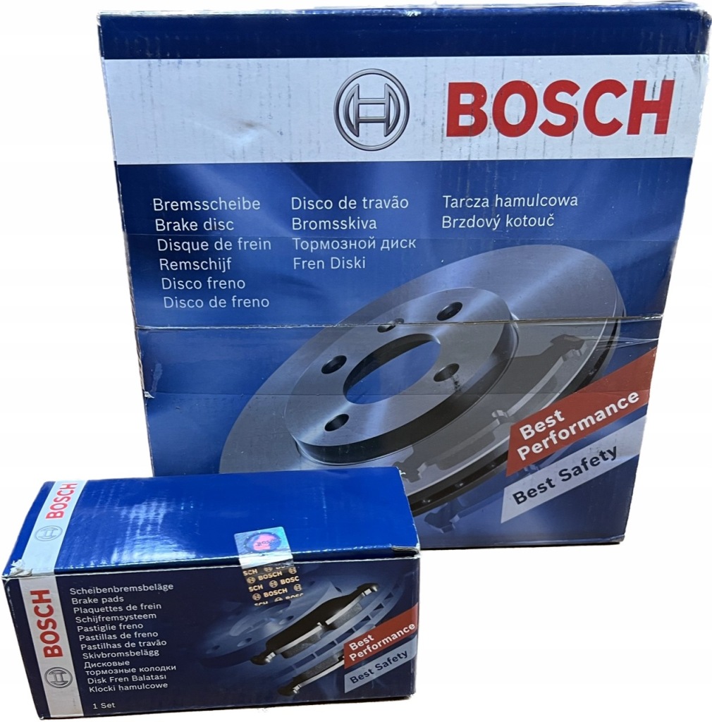 фото №1, Гальмівні колодки + гальмівні диски задня bosch peugeot 208 i