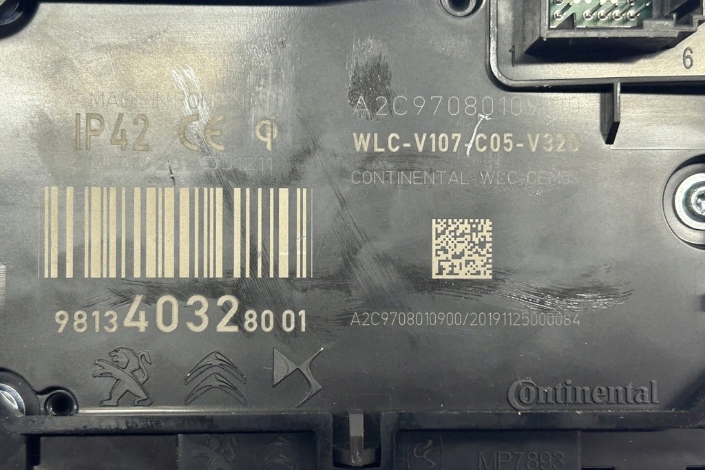 фото №7, Зарядний пристрій індукційна citroën berlingo k9 981340328001 1.5l дизель 96kw