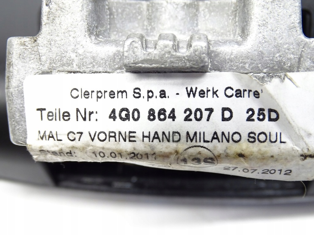 фото №6, Подлокотник туннель audi a6 c7 кожа czarna 4g0864207d