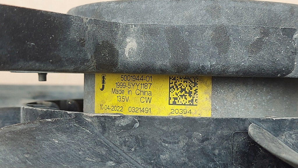 фото №14, Корпус вентилятора радиатора toyota proace jumpy expert 16-