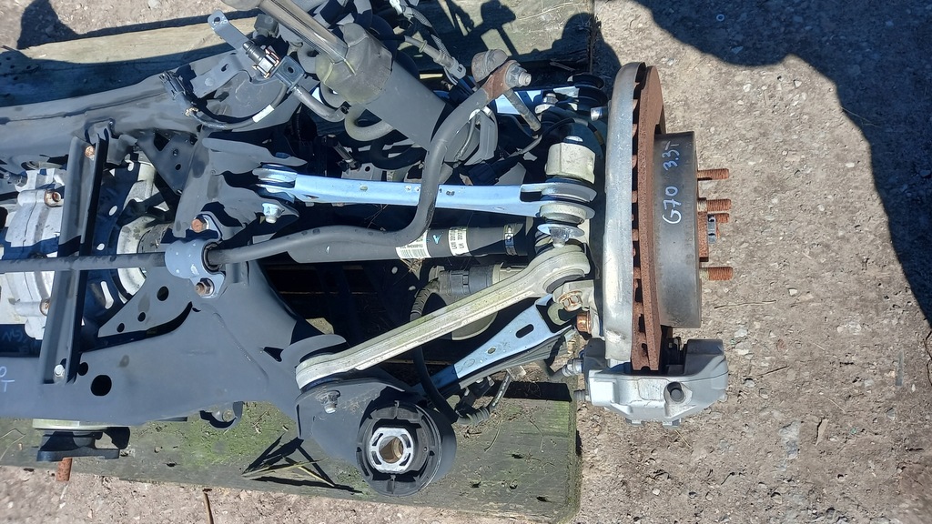 фото №6, Hyundai genesis g70 lift 3.3 tgdi балка підвіска задня підвіска задня