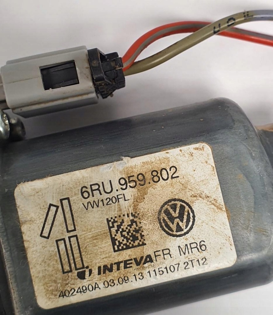 фото №7, Моторчик опускания стекло левый перед передний vw up 6r0959802