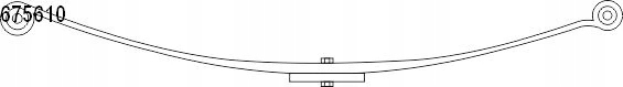 10.675.610.00 рессора iveco t. daily 14- 1 щетка 700/700 szer. 70mm Цена