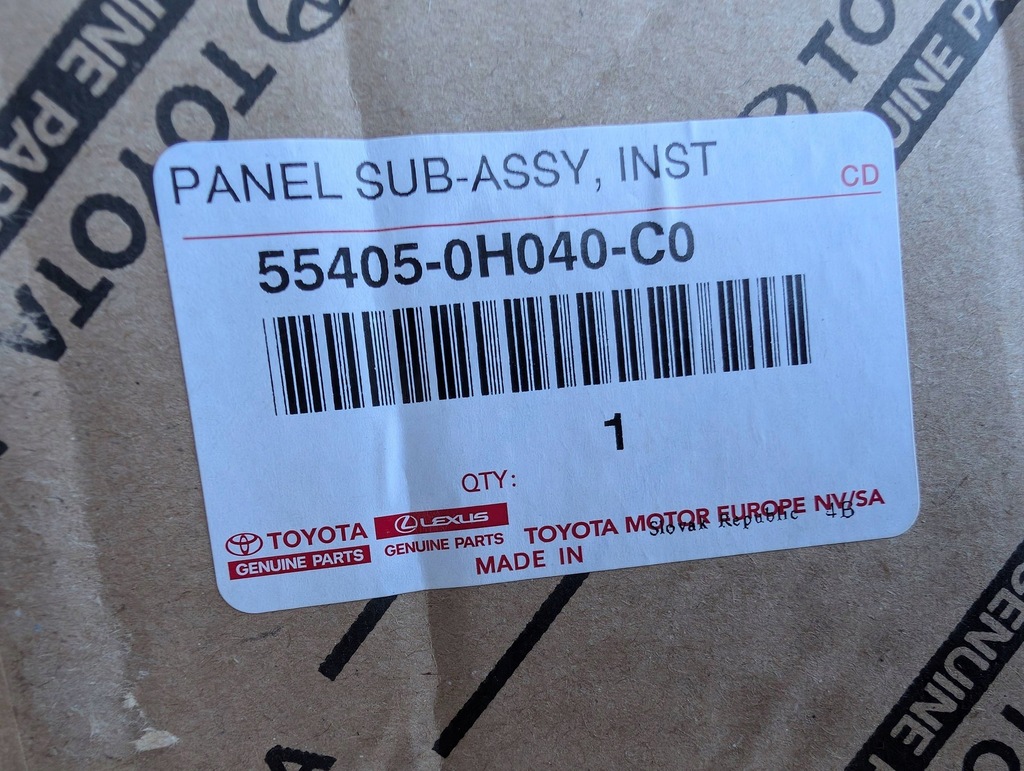 фото №11, Toyota aygo ii 108 citroen c1 панель средний консоли рамка nowa оригинал