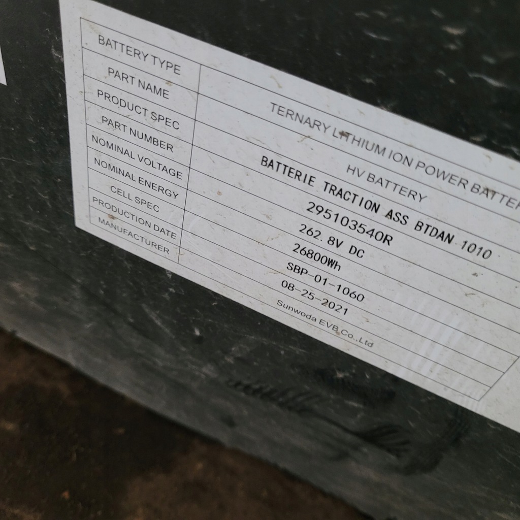 фото №9, Аккумулятор аккумулятор dacia spring 295103540r