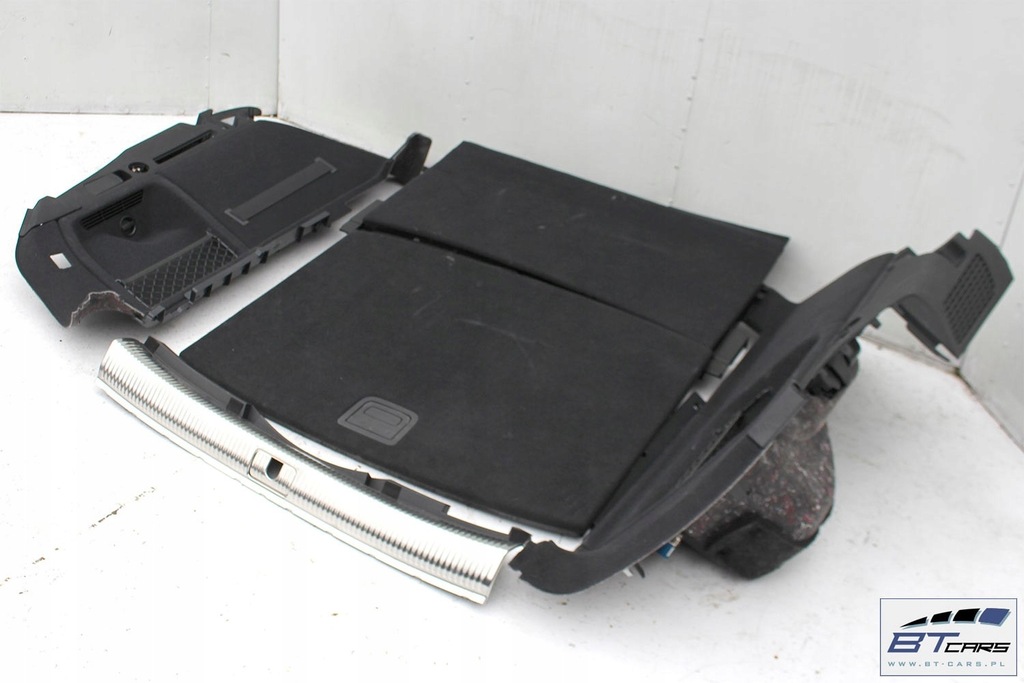 фото №15, Audi a4 kombi обшивка коврик pas багажника 8w9863879a 8w9863880a 8w9863531 8w