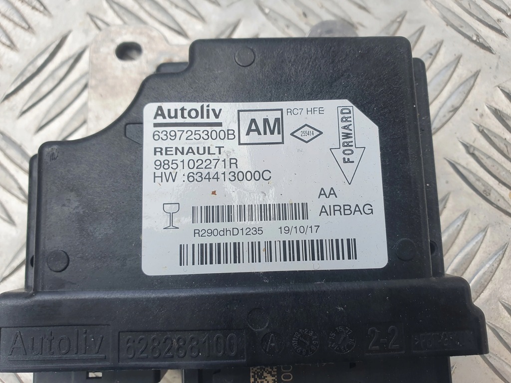 фото №2, Модуль блок керування подушок подушка безпеки renault kadjar