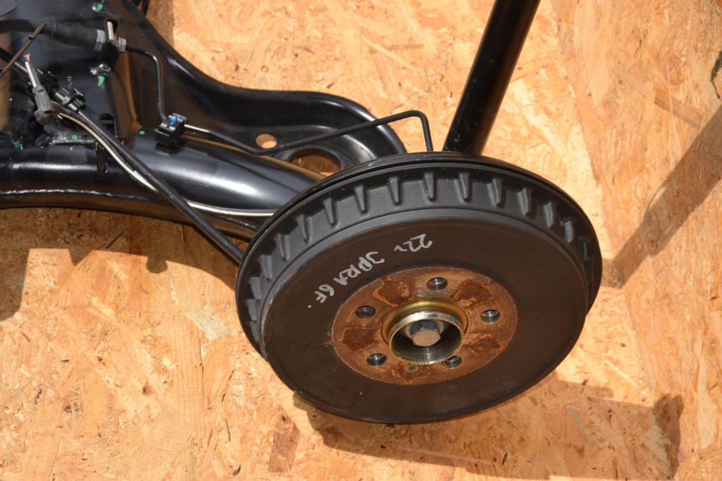 фото №7, Балка підвіска задня гальмівні барабани амортизатор ibiza v 6f 2g0501053cm 22r 16tyśkm