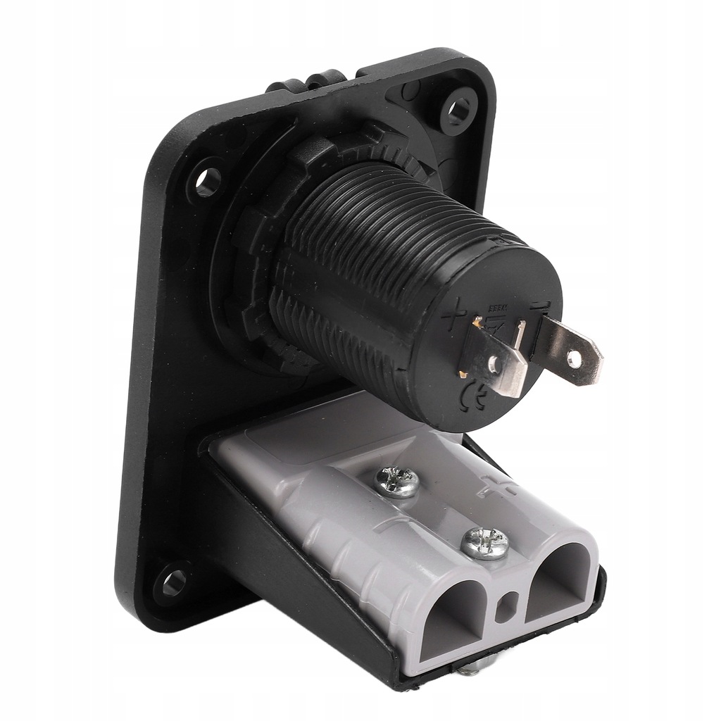 фото №9, Разъём прикуривателя автомобильный 12-24v чёрный