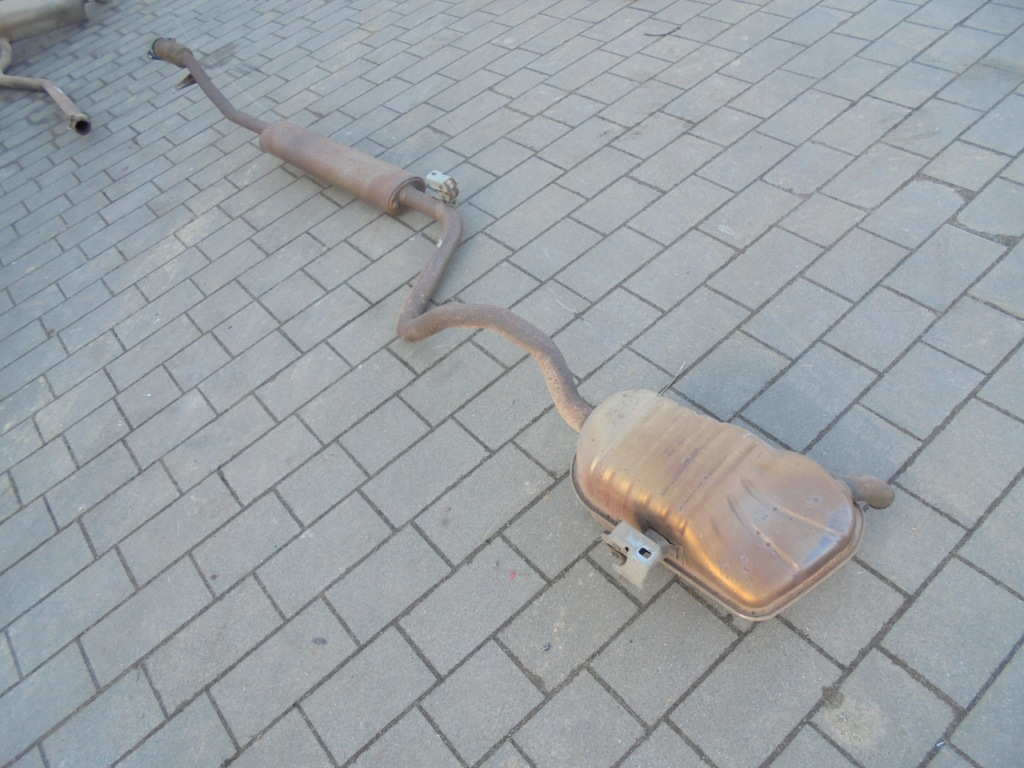 фото №1, Гаситель выхлоп renault scenic iii lift короткий 1.2 tce 2014 rok