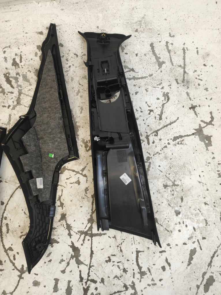 Защита обшивка стойка чёрный amg s klasa w222 222 Недорого