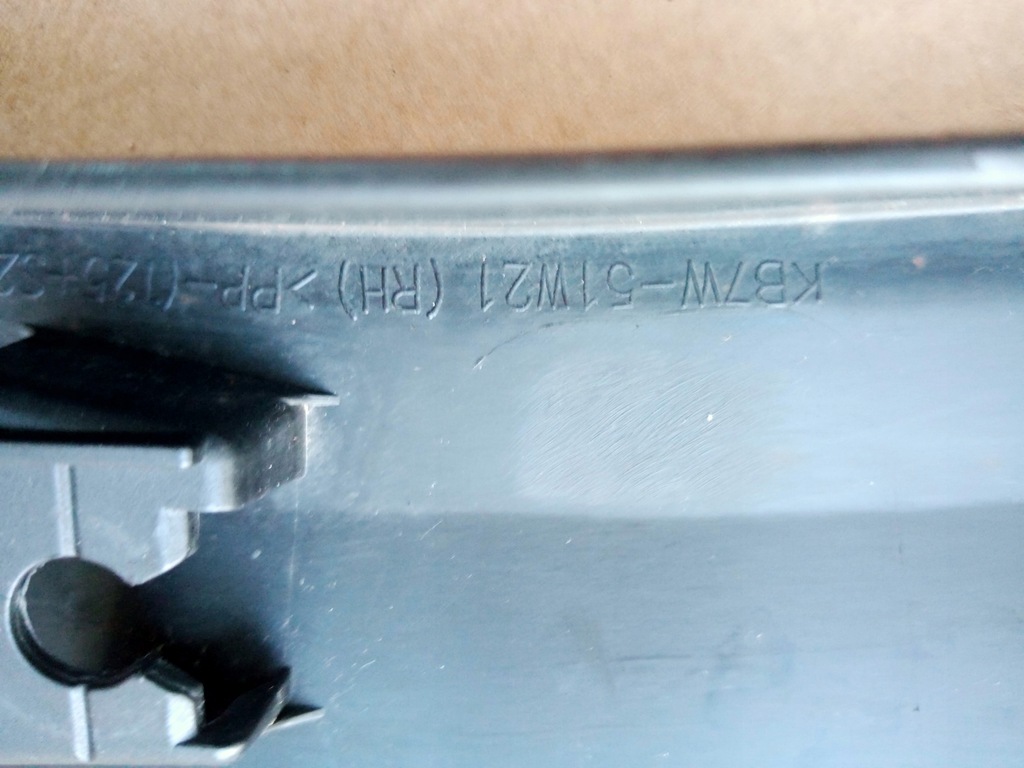 фото №6, Mazda cx5 ii правая молдинг крыла перед 2017r-