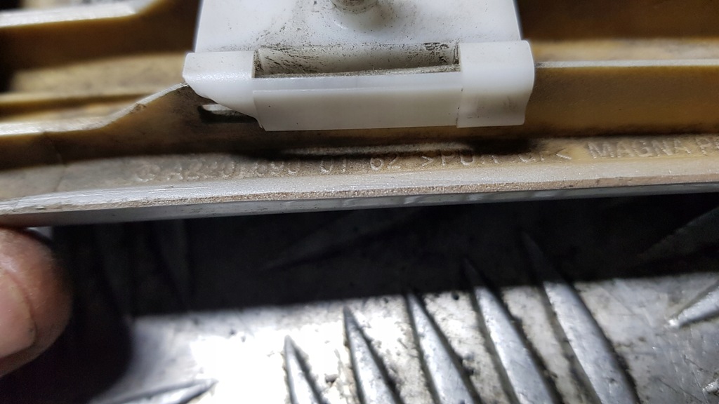 фото №11, Mercedes w220 молдинг крыла левый правый перед