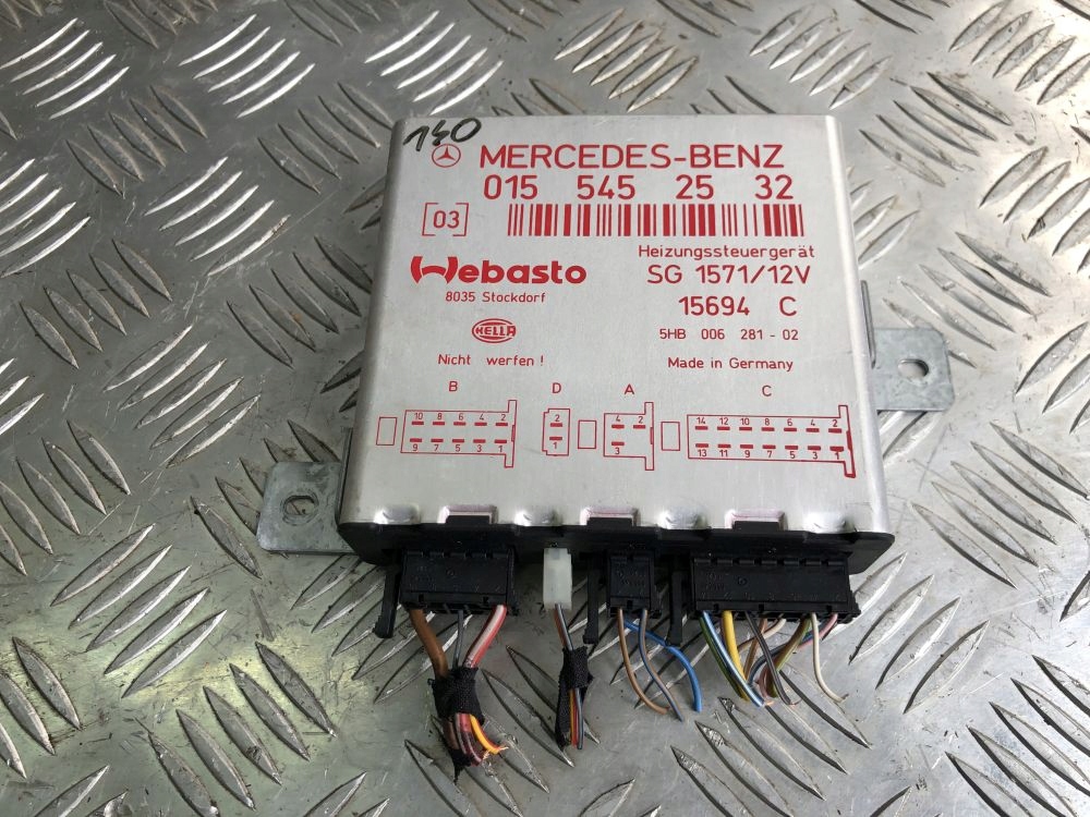 фото №1, Mercedes w140 5.0 модуль блок керування webasto