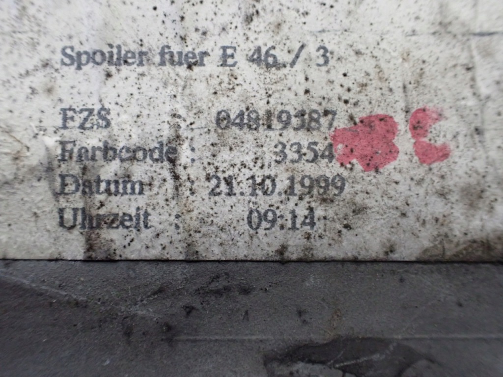 Спойлер спойлер bmw e46 318 1.9 в Украине