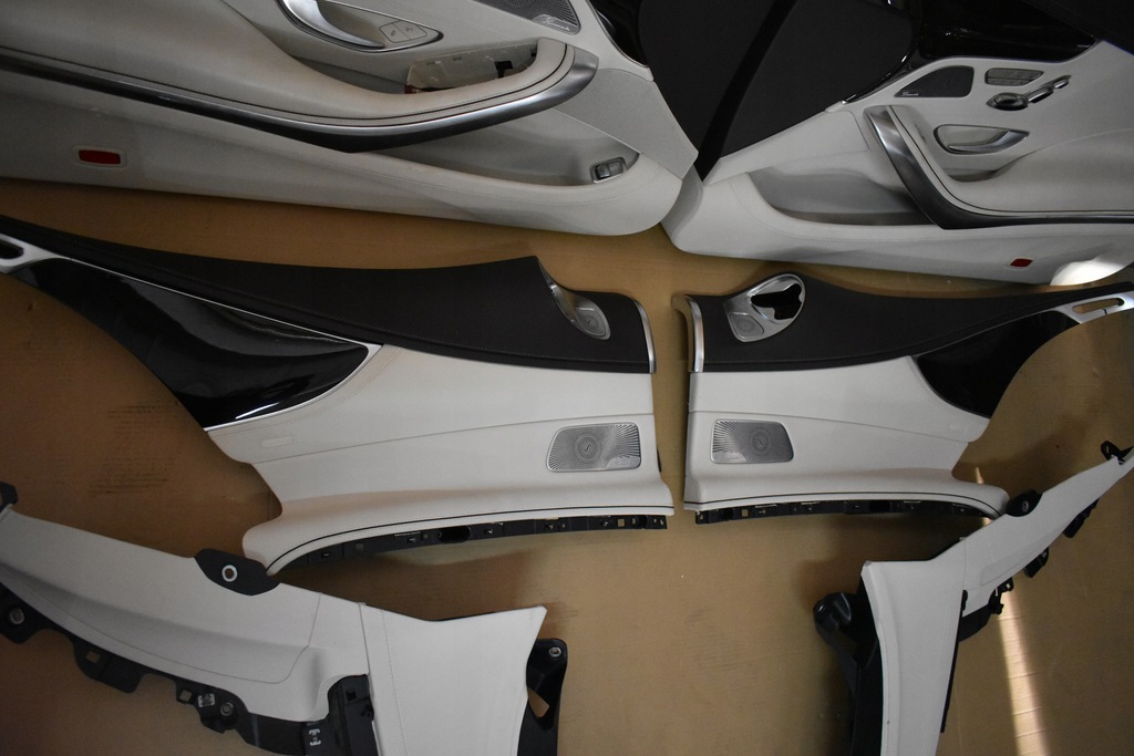 фото №8, Idealne сиденья kpl. обшивки декоры модули подогрев вентилируемые mercedes w217 1