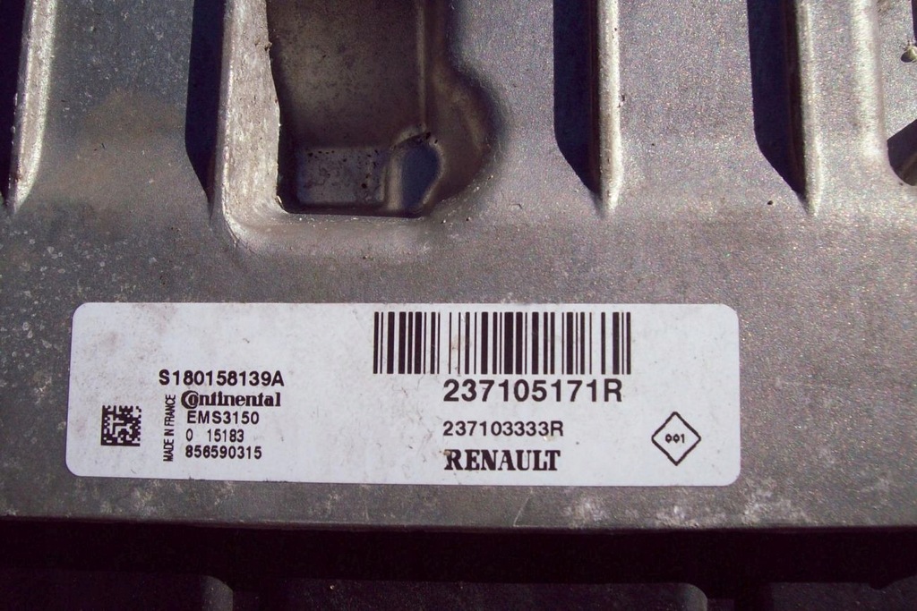 фото №5, Dokker clio iv captur i бортовий комп'ютер блок керування двигуна 237105171r 1,2 tce