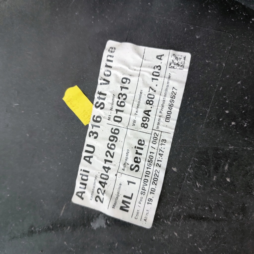 фото №12, Кутик бампера лівий перед audi q4 e-tron 89a807437