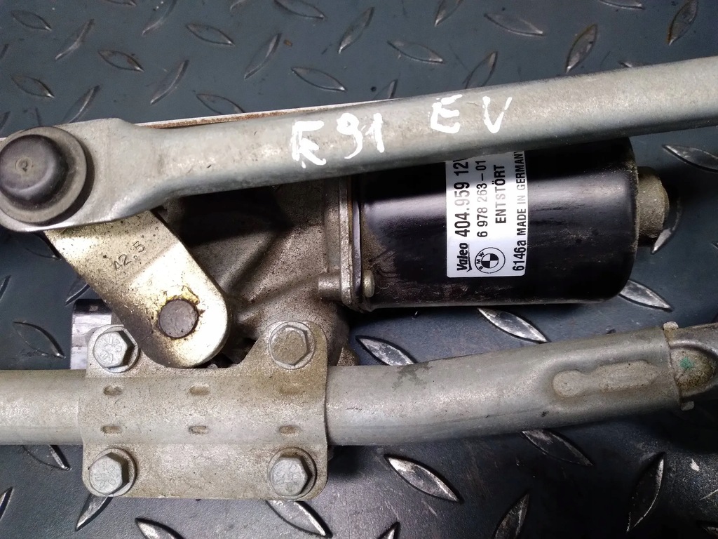 фото №6, Механізм моторчик двірник скло перед bmw 3 e90 e91 przedlift