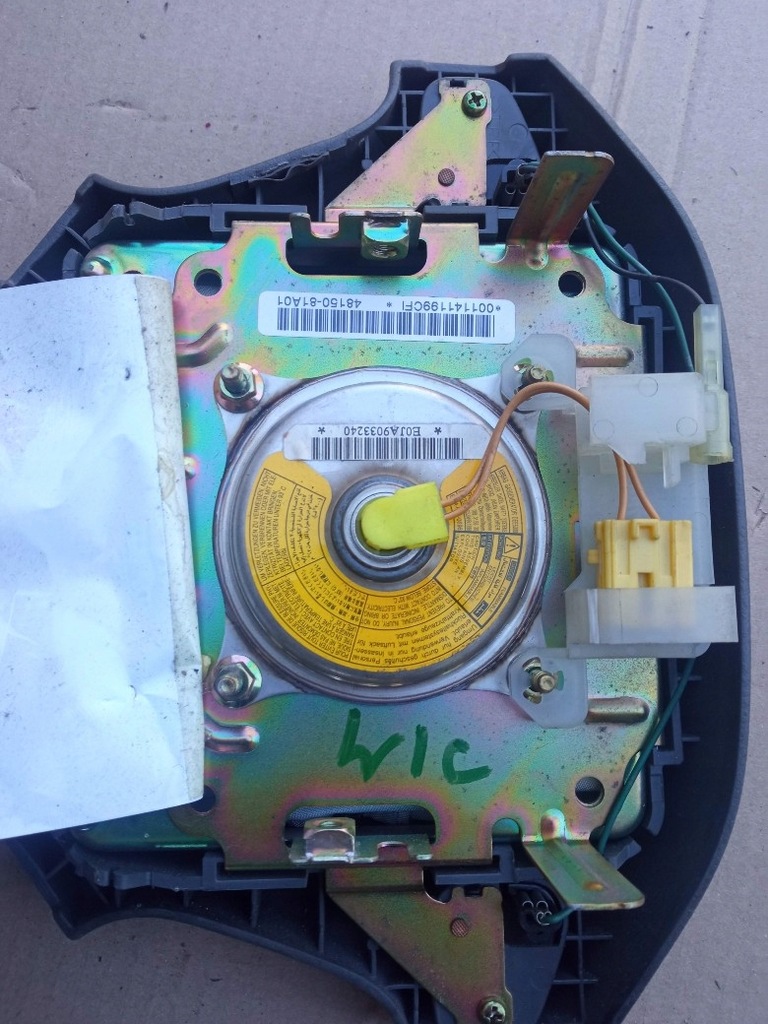 фото №4, Jimny iii 1.3 98- подушка безопасности подушка водителя пассажира jasło